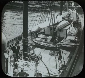 Image: Deck of S.S. Roosevelt